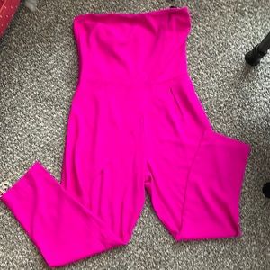 Alexia admor jumpsuit pink size 14 new with tags